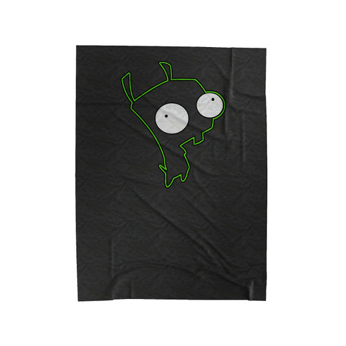 Invader Zim Gir Dog Character Velveteen Blanket