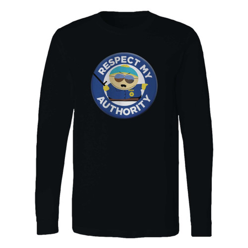 This classic fit respect my authority long sleeve shirt is casually elegant and very comfortable. With fine quality print to make one stand out, it's a perfect fit for every occasion.