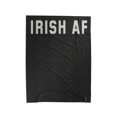 Irish Af St. Patrick's Day Velveteen Blanket