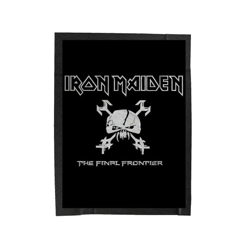 Iron Maiden The Final Frontier Velveteen Blanket