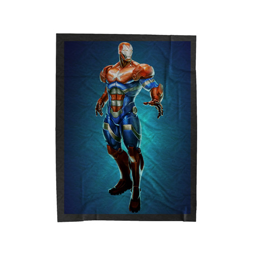 Iron Man Custom Patriot Velveteen Blanket