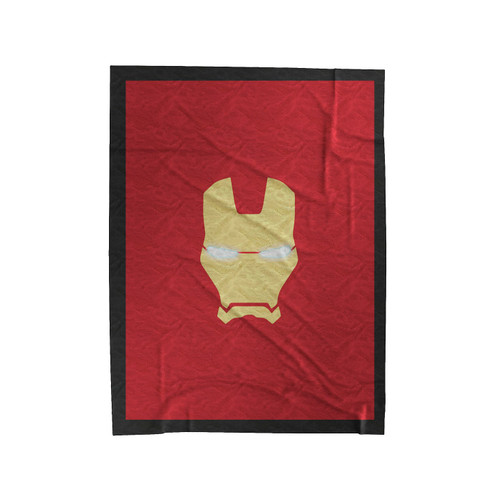 Iron Man Logo Velveteen Blanket