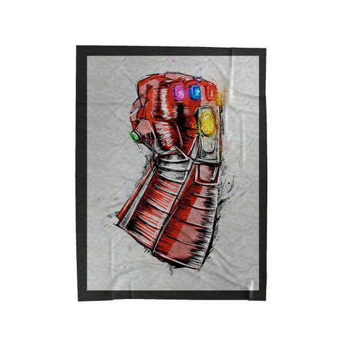 Iron Man Stone Power Velveteen Blanket