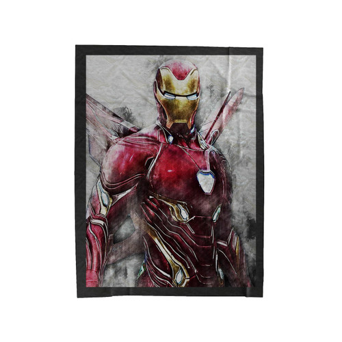 Iron Man Wings Avengers Endgame Velveteen Blanket
