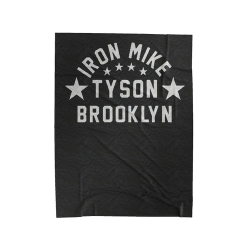 Iron Mike Tyson Brooklyn Boxing Velveteen Blanket