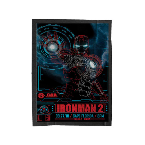 Ironman 2 Art Velveteen Blanket