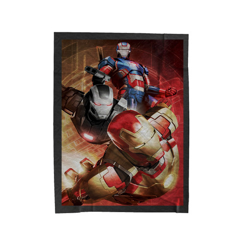 Ironman Armor Movie Velveteen Blanket