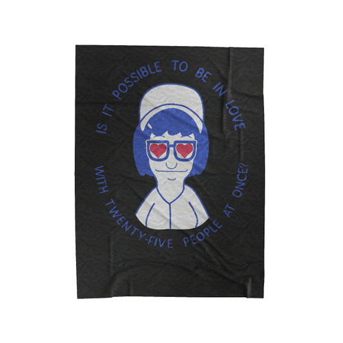 Is It Possible To Be In Love Tina Belcher Velveteen Blanket