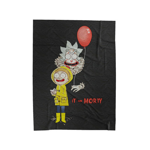 It And Morty Velveteen Blanket