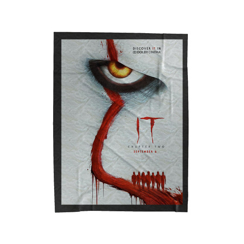 It Chapter Two Pennywise Velveteen Blanket