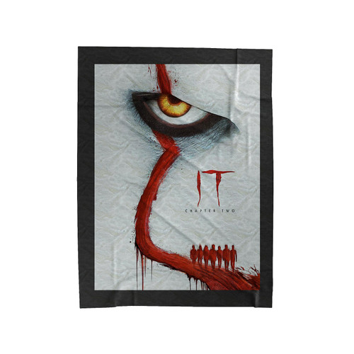 It Chapter Two Put Pennywise Velveteen Blanket
