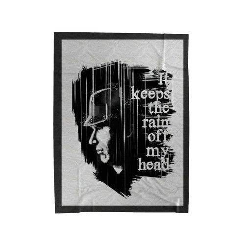 It Keeps The Rain Off My Head. Velveteen Blanket