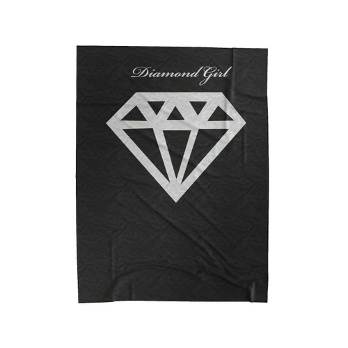 It Works Global Diamond Girl Velveteen Blanket