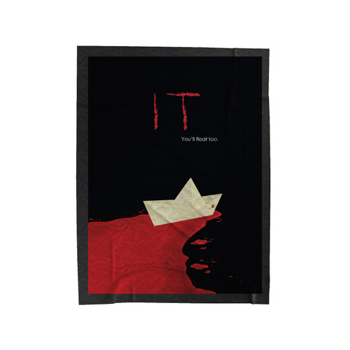 It You'Ll Float Too Velveteen Blanket