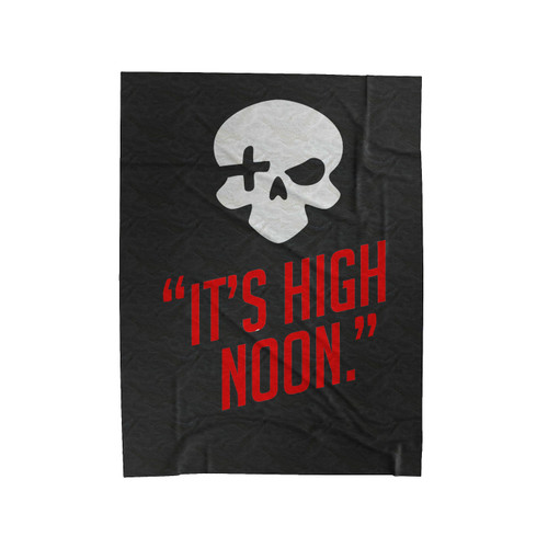 It's High Noon Mccree Overwatch Velveteen Blanket