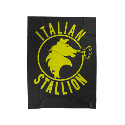 Italian Stallion Rocky Balboa Boxing Retro Heavy Velveteen Blanket
