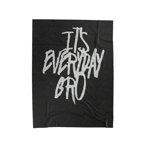 Its Everyday Bro Jake Paul Velveteen Blanket