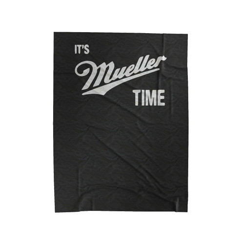 Its Mueller Time Anti Trump Resist Russia Velveteen Blanket