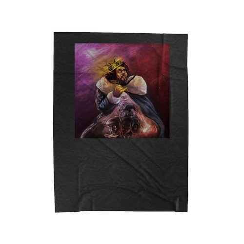 J Velveteen Blanket