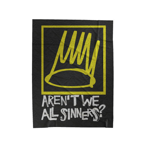 J Cole Born Sinner Velveteen Blanket