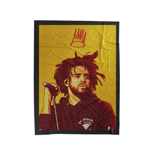 J Cole Hip Hop Velveteen Blanket