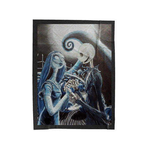 Jack And Sally Loving Velveteen Blanket
