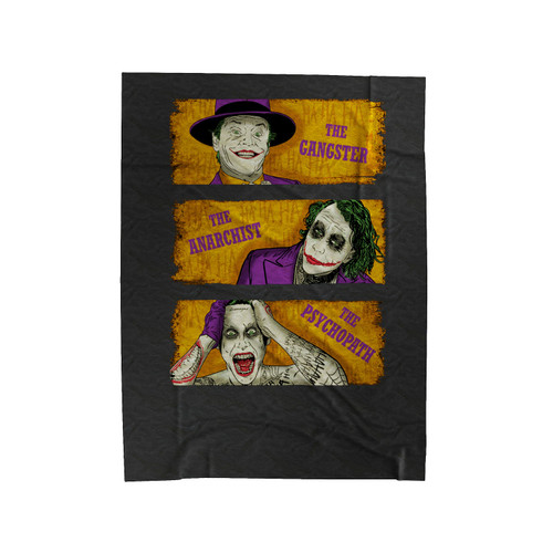 Jack Nicholson Heath Ledger Jared Leto Velveteen Blanket