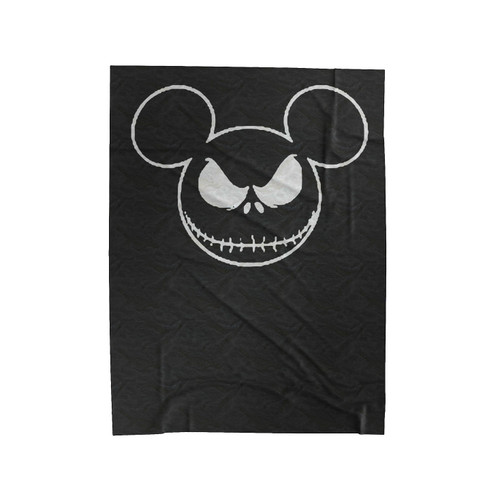 Jack Skellington Pumpkin King Nightmare Before Christmas Velveteen Blanket