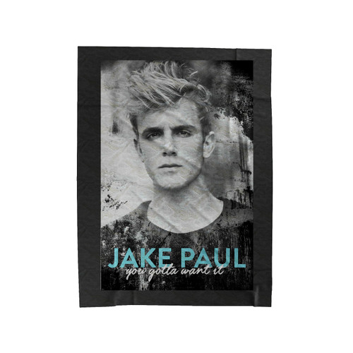 Jake Paul You Gotta Want It Velveteen Blanket