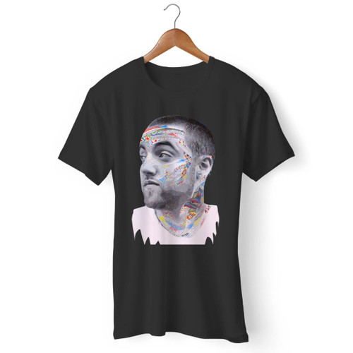 Mac Miller Faces Art Men T Shirt