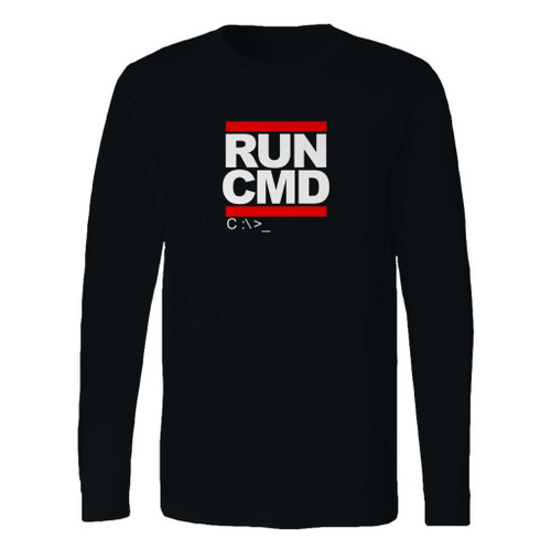 This classic fit run cmd t shirt geek clothing windows dos long sleeve shirt is casually elegant and very comfortable. With fine quality print to make one stand out, it's a perfect fit for every occasion.