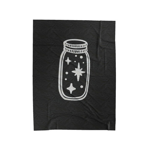 Jar Full Of Stars Velveteen Blanket