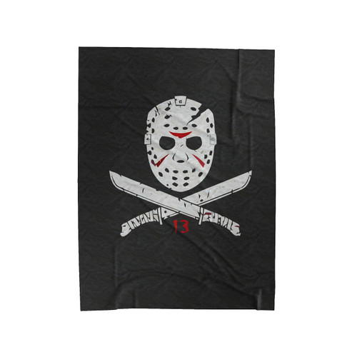 Jason Voorhees Of The Friday Velveteen Blanket
