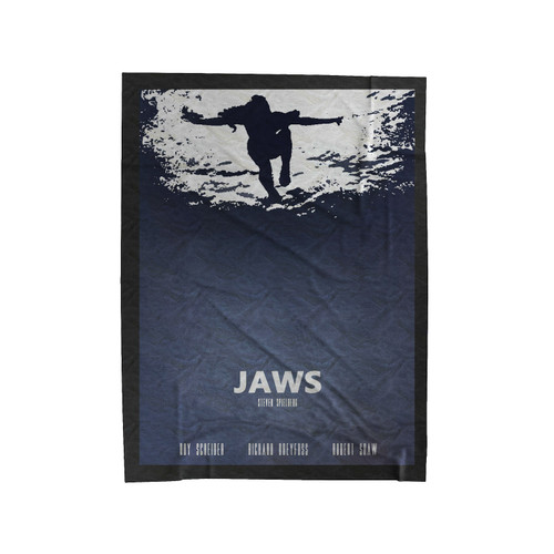 Jaws Movie 4 Velveteen Blanket