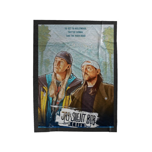 Jay And Silent Bob Reboot 4 Velveteen Blanket
