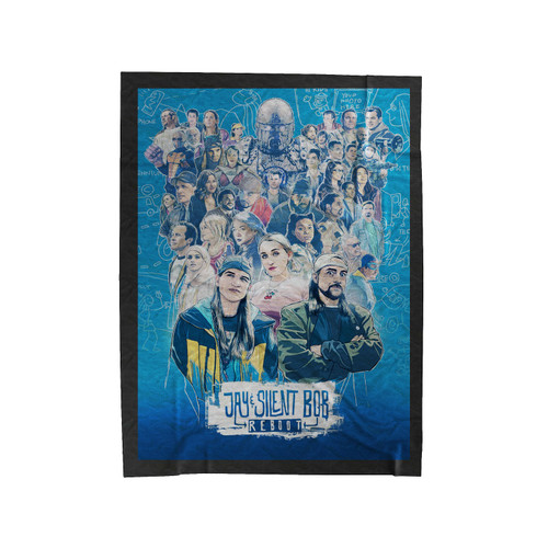 Jay And Silent Bob Reboot Art Velveteen Blanket
