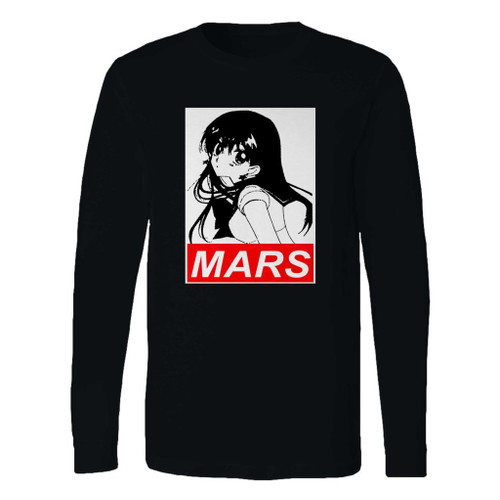 This classic fit sailor mars rei hino sailor moon long sleeve shirt is casually elegant and very comfortable. With fine quality print to make one stand out, it's a perfect fit for every occasion.