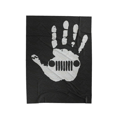 Jeep Hand Velveteen Blanket