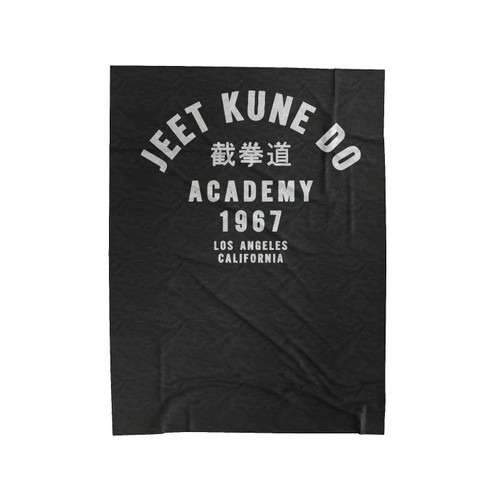 Jeet Kune Do Academy 1967 Velveteen Blanket