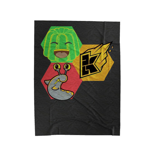 Jelly Slogoman Kwebbelkop Velveteen Blanket