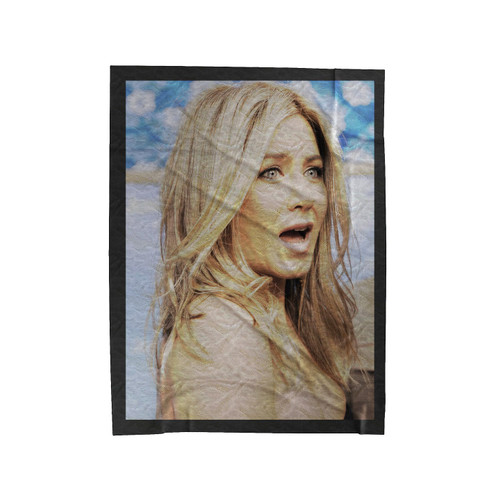 Jennifer Aniston Blonde Hair Velveteen Blanket