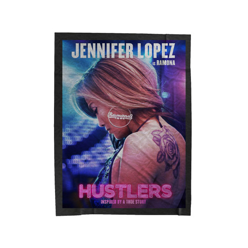 Jennifer Lopez Hustlers Velveteen Blanket