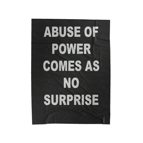 Jenny Holzer Abuse Of Power Velveteen Blanket Jenny Holzer Abuse Of Power Velveteen Blanket