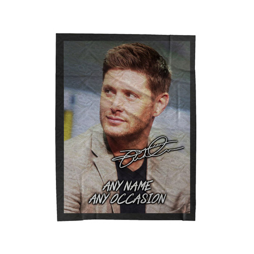 Jensen Ackles Velveteen Blanket