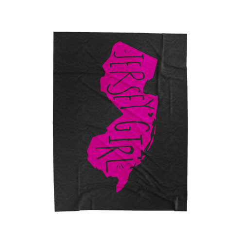 Jersey Girl Velveteen Blanket