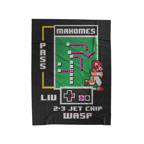 Jet Chip Wasp Velveteen Blanket