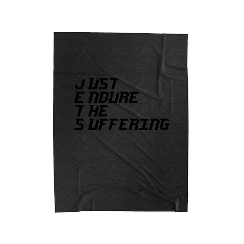 Jets Just Endure The Suffering Velveteen Blanket