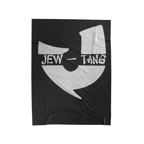 Jew Tang Clan Wu Tang Clan Inspired Jewish Velveteen Blanket