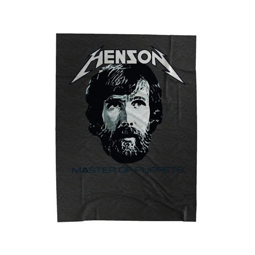 Jim Henson Master Of Puppets Retro Vintage Style 1970S Velveteen Blanket