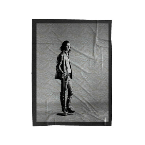 Jim Morrison 1968 Velveteen Blanket